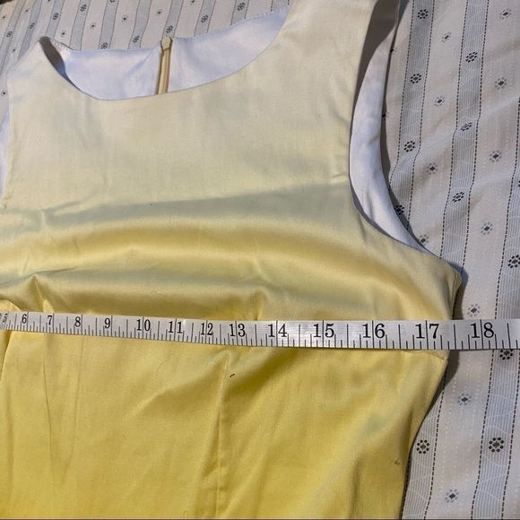 click Sleeveless yellow ombré midi dress S/M EU 38 - Picture 8 of 9